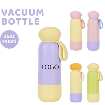 25OZ Large Capacity Stainless Steel Water Bottle