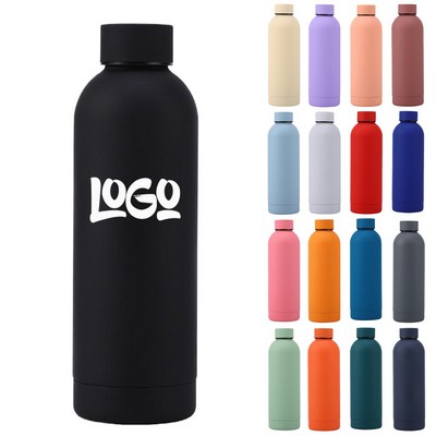 17oz Leakproof Stainless Steel Insulated Sports Water Bottle