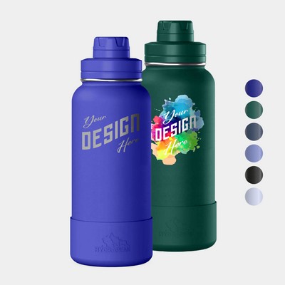 32 oz Hydrapeak® Stainless Steel Insulated Sport Water Bottle w/ Chug Lid