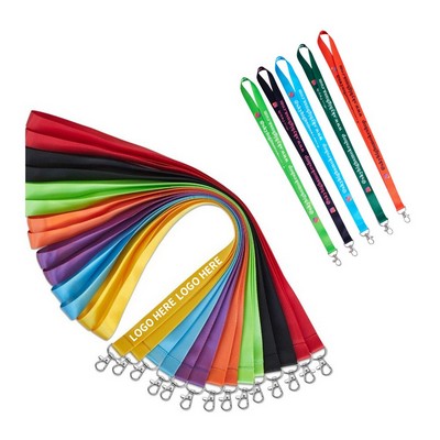 3/4" Premium Polyester Lanyards